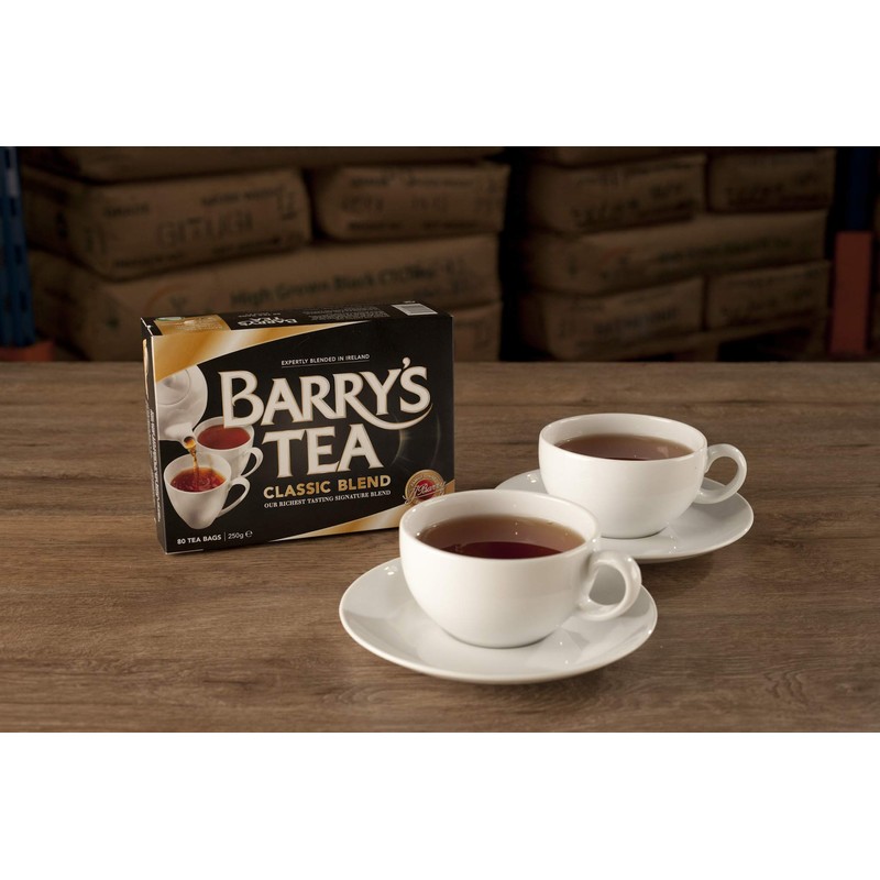 Barry's Tea, Classic Blend, 80-Count (Pack of 6)