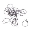 130 Pcs Fishing Maggots Clips Stainless Steel Bait Hook Fishing