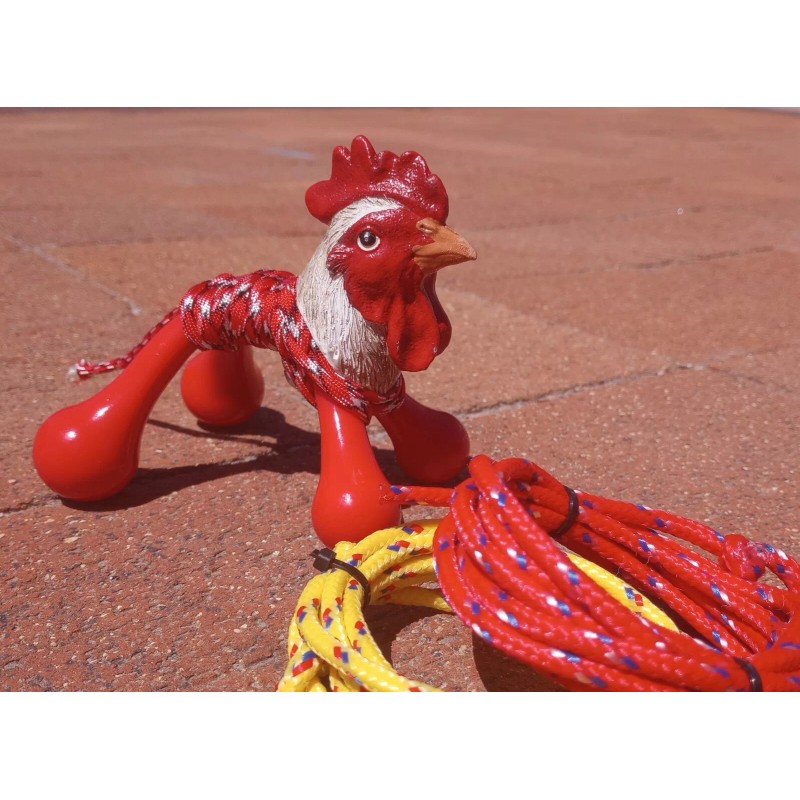 ROOSTER CROWS MICRO Chicken Roping Dummy w/ 2-Chicken Ropes Roping