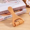 Healvian Pack of 2 Wooden Massage Roller Trigger Point Roller