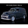 1951 Ford Panel Deliver Truck in Blue NEW Metal Sign: 12x16 Ships Free