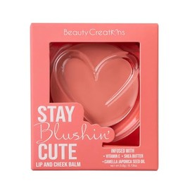 Beauty Creations Stay Blushin' Cute Bálsamo para Labios y Mejillas – Rubor en Crema Multiusos – 3.6g - Sayless