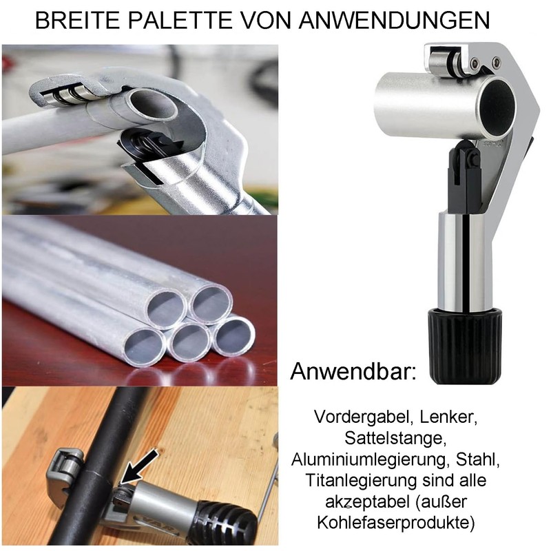 KEWAYO Pipe Cutter Diameter 6-42 mm, Mountain Bike Fork Handle