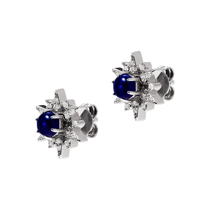 Emporio Armani EG3603040 Women's Stud Earrings Sterling Silver One Size,
