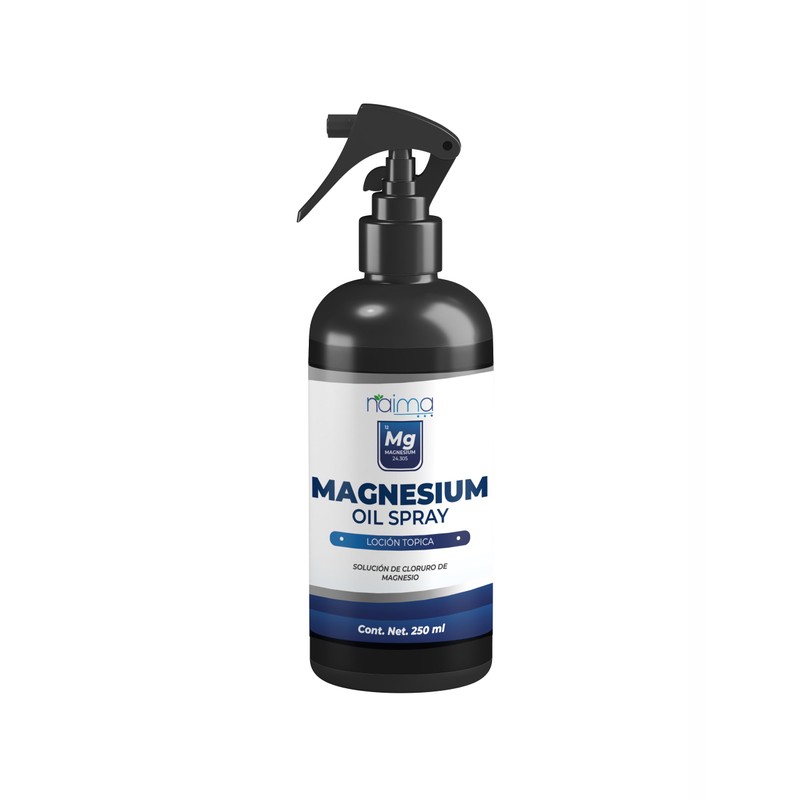 NAIMA Aceite de Cloruro de Magnesio 250 ml Spray Relajación