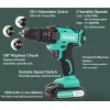 Undisclosed COMOWARE 20V Cordless Drill, Electric Power Drill Set with