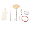 Female Mannequin Torso High Temperature Resistant Height Adjustable Female Mannequin