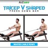 A2ZCARE Tricep V Shaped Press Down Bar