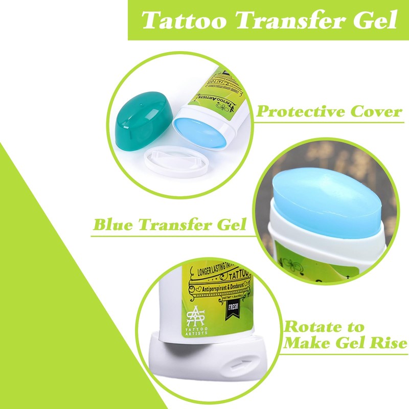 Tattoo Transfer Gel 3 Pack (Each 2.1oz/60g) - Yangna Professional