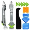Caulking Tools, 5 in 1 Silicone Caulking Tool Kit, Sealant