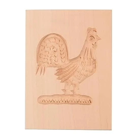 Städter Rooster Springer Reading Model, Wood, Brown, 6 x 8 cm
