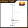 sourcing map 50Pcs 3/32"x1/4" Round Head Blind Rivets, Zinc-Plated Carbon