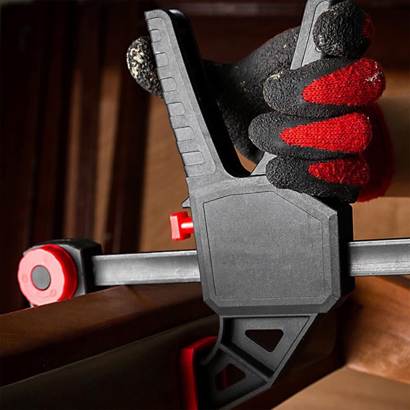 2pc 4-Inch 103mm Jaws Ratchet Trigger/G/Speed Clamps Woodworking Carpentry DIY