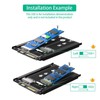 Dual NGFF B M Key M.2 SSD Card 6Gbps SATA