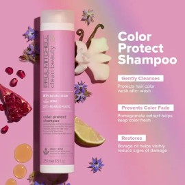 Champú Clean Beauty Color Protect De Paul Mitchell: Limpia C