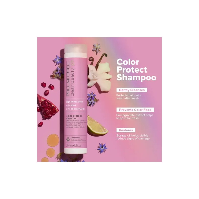 Champú Clean Beauty Color Protect De Paul Mitchell: Limpia C