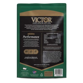 VICTOR Super Premium Dog Food – Performance Dry Dog Food – 26% Protein for Active Adult Dogs – Includes Glucosamine and Chondroitin for Hip and Joint Health, 5lbs