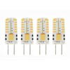 Lamsky DC12V G6.35 GY6.35 LED Bulb,3W Warm White,25W Equivalent (4-Pack)