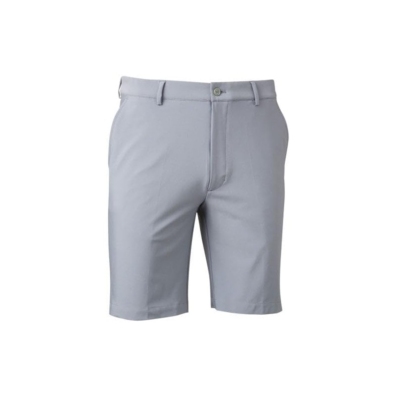 Greg Norman Men's Flat Front Stretch Tech 9In Golf Shorts