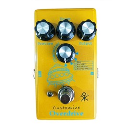 Peakloong Electric Guitar Effect Pedal Low Gain Overdrive, Built-inFever Circuit, Metal Overdrive Effect Pedal