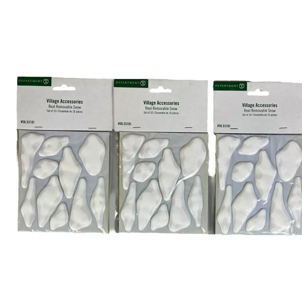 Department 56 DEPT 56 Village Accessories - Real Removable Snow