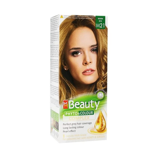 MM Beauty Permanent Hair Colour MM Beauty Phyto & Colour 125 g – No. M21 Warm Rye