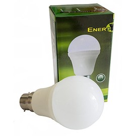 EnergyBrite, B22 Bayonet 6W Epistar LED Bulb, Ceramic GolfBall Shape, Warm White 3000K,Energy Saving