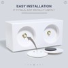 MENG ZHI AO Large Eyes Decorative Wall Clock Creative Funny