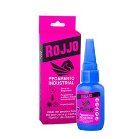 Pegasus Pegamento, Pegamento Industrial, Pegamento Transparente, Cianocrilato, Fijador de Roscas yTornillos Bote con 30 ml