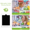 SEISSO Carbon Activated Refrigerator Air Filter Replacement,Compatible with Frigidaire Pure