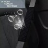 4 Pcs Almohadillas Para Cinturón De Seguridad De Automóvil Negro