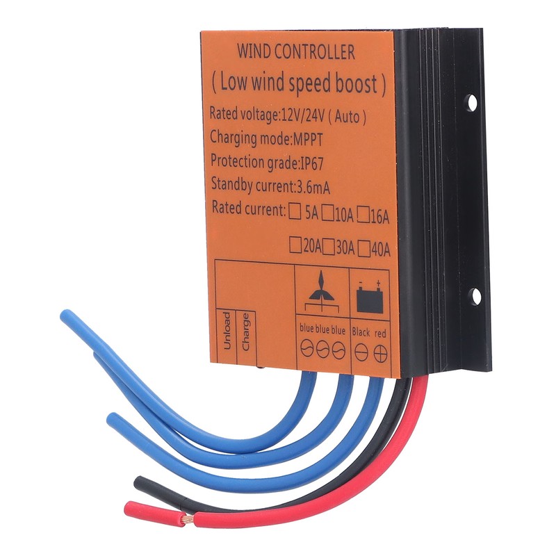 Wind Turbine Controller Low Voltage MPPT Charge Regulator with LED