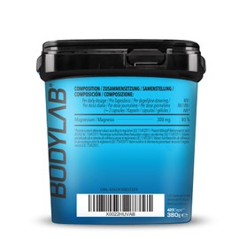 Bodylab24 Big Pack Magnesium Bisglycinate 420 Capsules, High Dose Magnesium with 300 mg per Daily Dose, Magnesium Bisglycinate Complex with High Bioavailability, Ideal for Athletes