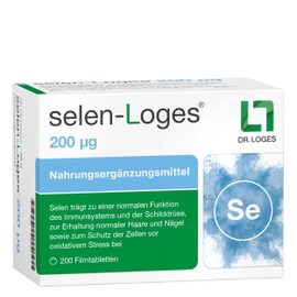 Dr. Loges selen-Loges? 200 g - 200 Filmtabletten - Nahrungserg?nzungsmittel mit Selen