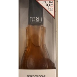 Dana Tabu Spray Cologne 1.5 Oz New in Package