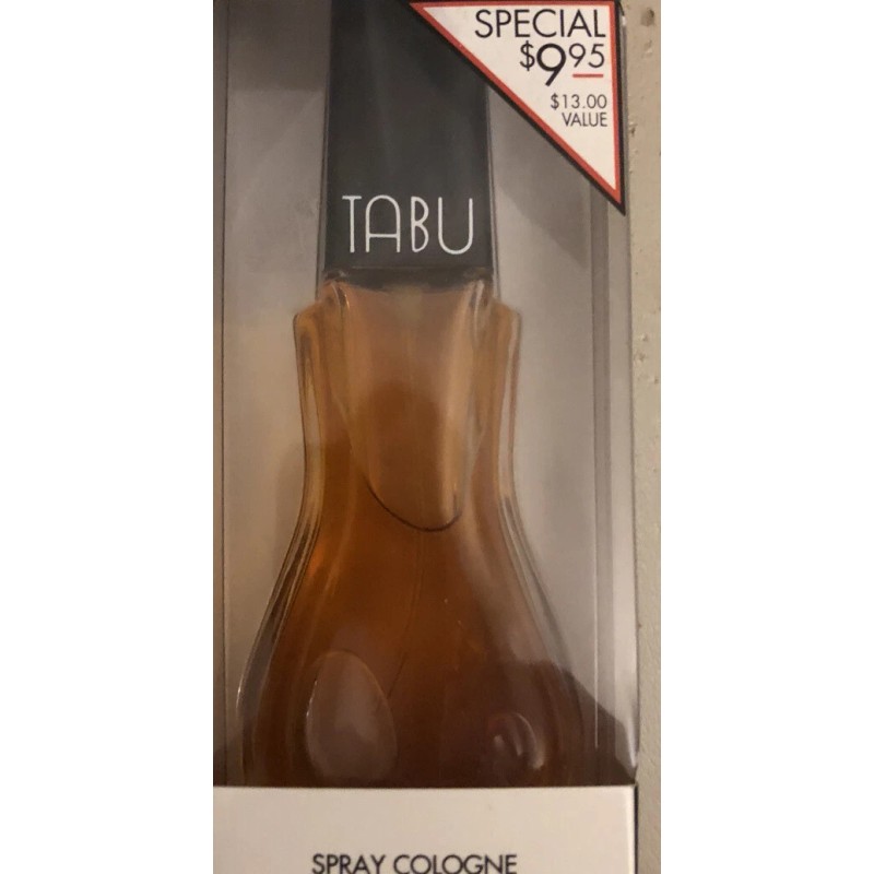 Dana Tabu Spray Cologne 1.5 Oz New in Package