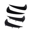 1 Pair Rear Bumper Spoiler Air Vent Cover Left Right