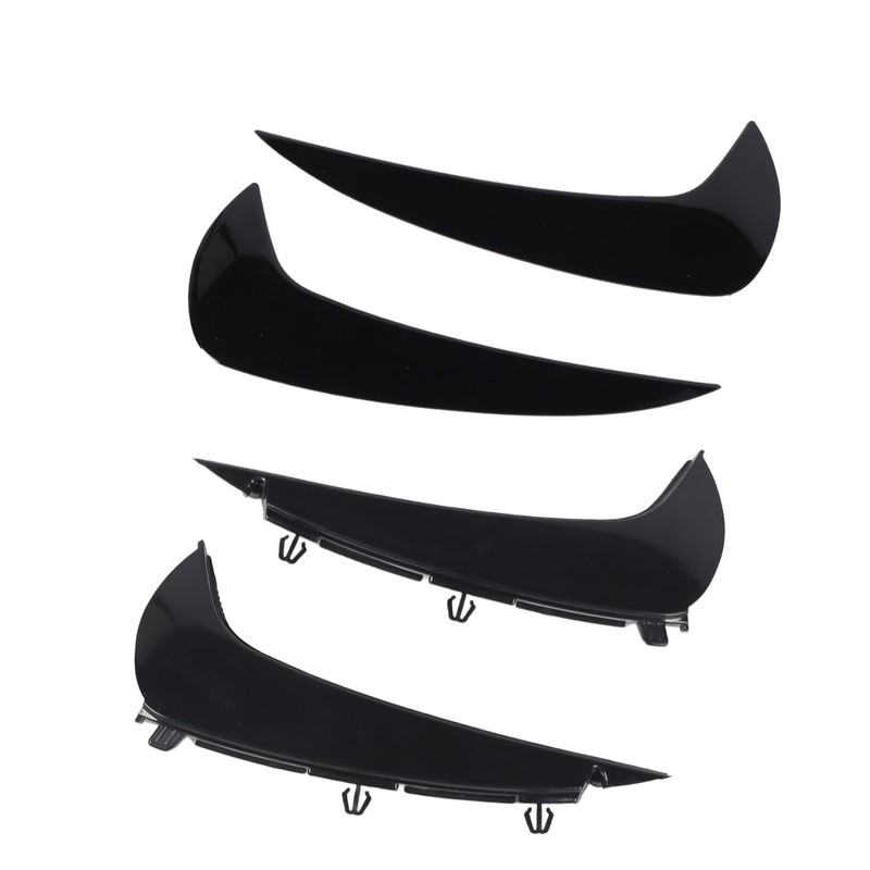 1 Pair Rear Bumper Spoiler Air Vent Cover Left Right