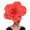 YOUNAFEN Large Flower Hats for Women Fascinator Hat Big Flower