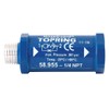 TOPRING 58.955 HoseGuard Inline Anti Hose-Whip Safety Valve, 1/4(M-F) NPT,