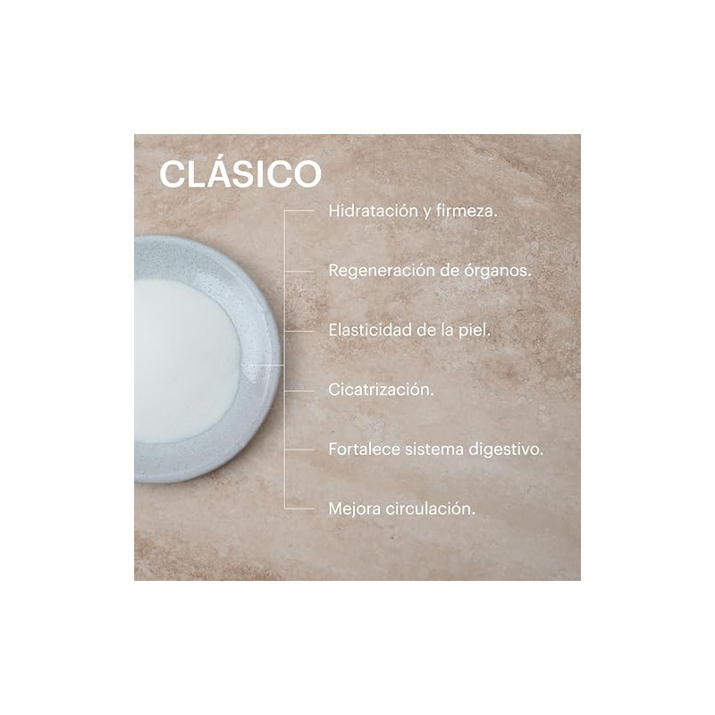 Ses Colágeno Hidrolizado Clásico Grass Fed 500g Péptidos Bioactivos Sabor