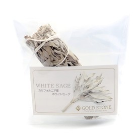 White Sage, Bundle Type, No Pesticides, Made in California, 1 Bottle, Approx. 0.7 oz (20 g)