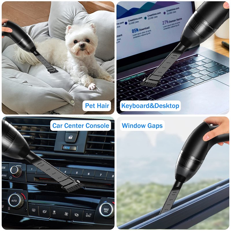 Hayousui 4.3Kpa Keyboard Vacuum Cleaner Mini：Handheld Computer Vacuum Cordless for