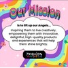 Basic Fun Fashion Angels 1000+ Totally Rainbow Stickers