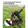 Stand Up Weed Puller Tool with Adjustable Long Handle and