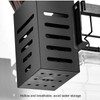 Kitchen Wall Mounted Tableware Holder Drain No Punching Drainage Flatware