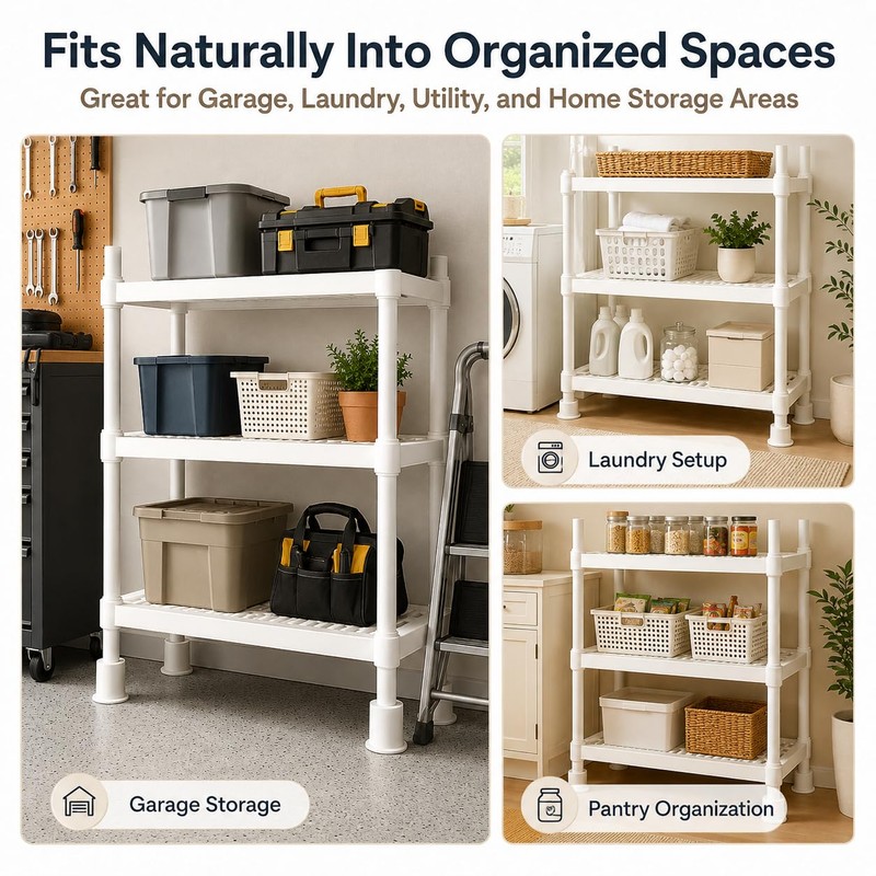 Replacement Feet and Caps Compatible with HDX Heavy Duty Shelving,