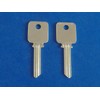 Two Key Blanks FIT MEDECO Locks #A1638 BIAXIAL G3 Keyway