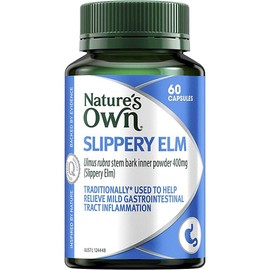 NATURE'S OWN Nature’s Own Slippery Elm 400mg 60 Capsules