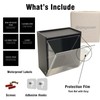 Gnjoyxuan Laundry Pods Container, Acrylic Wall Mounted Organizer with Extra